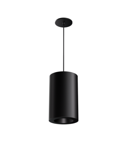 Elco Lighting EPD685L3CT5BB-36 Pendant Ceiling Light - 1000/1500/2000 Lumens - CCT: 2700K-5000K - Stem Length: 36" - Finish: All Black