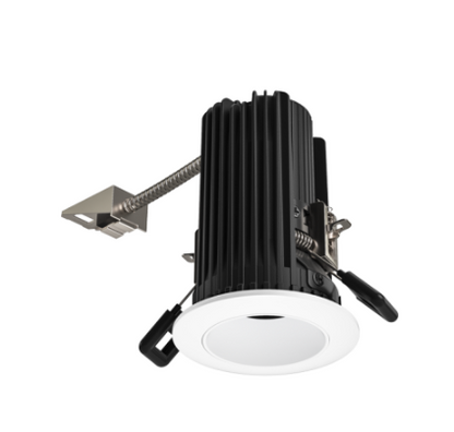 Elco Lighting E2L10WF40H 2"Round Reflector Teak™ LED Light Engine - 800-1100 Lumens - CCT: 4000K - Beam Angle: 60º - Finish: Haze with White Trim