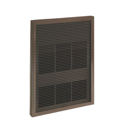 Ouellet OAWH08008BZ-TAV Single Phase Architectural Aluminum Wall Fan Heater - Tamperproof Thermostat - Wattage: 8000W - Voltage: 208V - Finish: Bronze