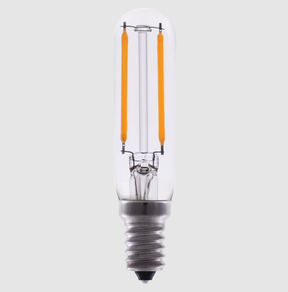 Eiko LED2WT6E12/FIL/827-DIM-G7 2W 120LM T6 2700K 80CRI Dimmable Filament Bulb