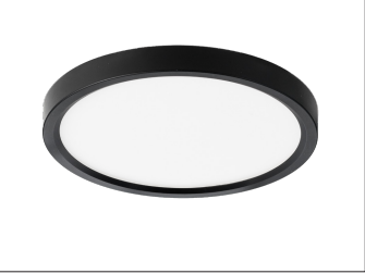 American Lighting SL7-5CCT-BK 7" LED Surface Mount Light 15W - 5CCT - Black Finish