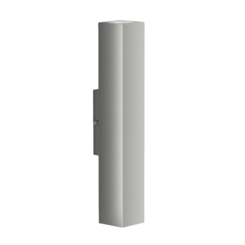 Westgate WMCS6-36-UDL-MCTP-DD-SIL 36" Outdoor LED Wall Cylinder Light - 120-277V - Color Temperature: 3000K-4000K-5000K - Finish: Silver