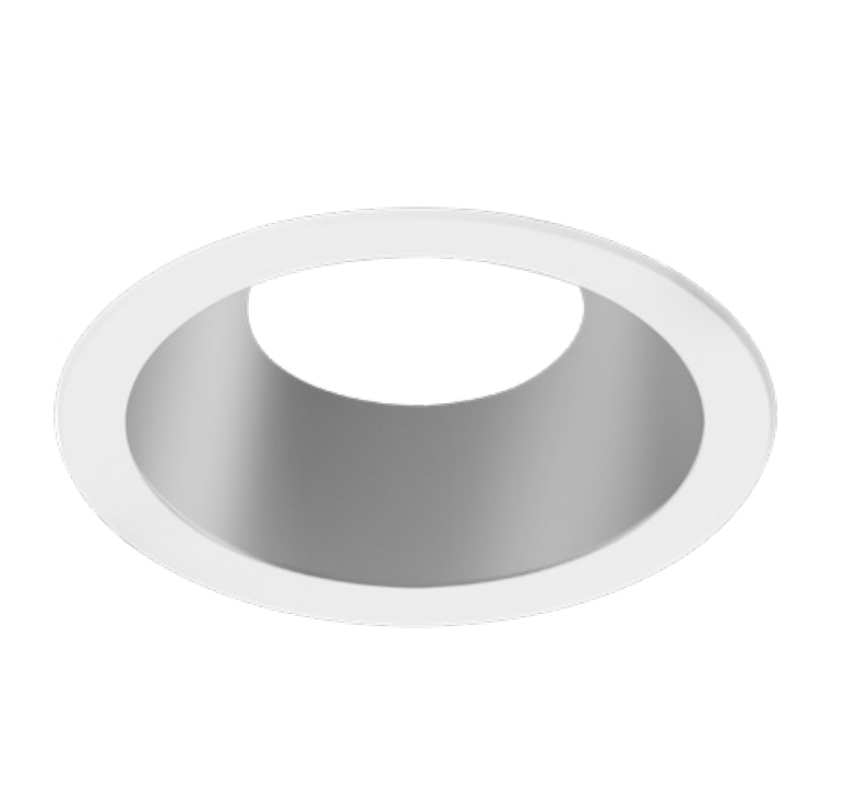EnvisionLED CMDEX-TRIM-8-CSH-WH 8" CMDEX: Clear-Specular Haze Reflector