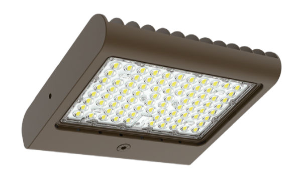 Westgate LFX-LG-80-150W-MCTP-PSR-480V Signature WG Area Light - Color Temperature: 3CCT - Wattage: Selectable 80/100/150W - Finish: Bronze