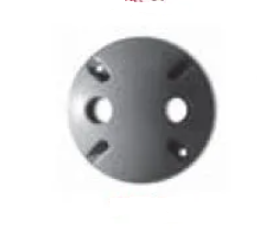 Westgate WRC-2-BK 1/2” Trade Size, 2 Outlet Holes, Black Finish