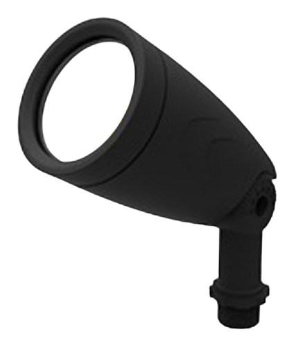 Lighting Spot 26 LS-2-G1-8W BRNZ 8W LED Garden Landscape Light | 3000K Warm White | 12V AC/DC | Black Aluminum Alloy Housing with Ground Spike