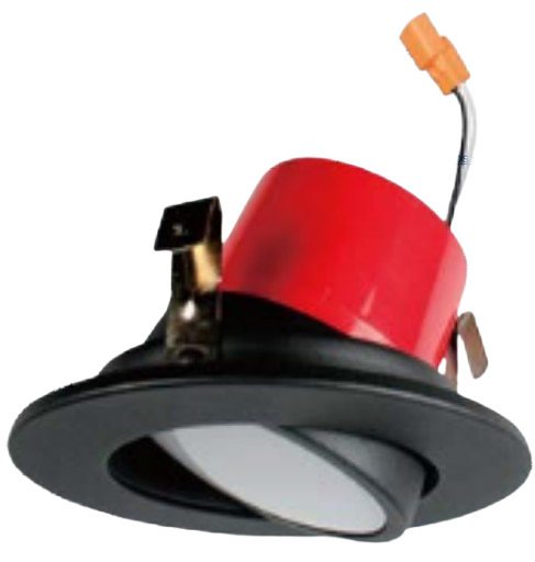 Lighting Spot 26 LSRD-3RA5CCT-BL 3 Inch LED Black Adjustable Gimbal Retrofit