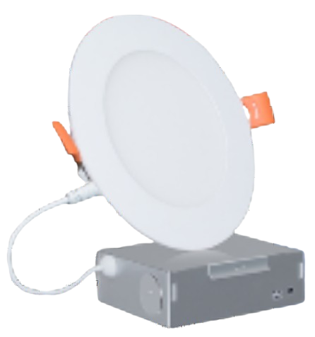 Lighting Spot 26 LS26-SP3N-5CCT-R 3 Inch 8W Round Can-less 5CCT Slim Panel LED