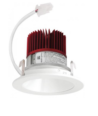 Elco Lighting E410C1630BZ2-S Cedar™ System - 4" LED Light Engine With Reflector Trim - 9.6W-18W - 1600 lm - 3000K - 15° Beam - Gen 2 - Damp Rated - Bronze