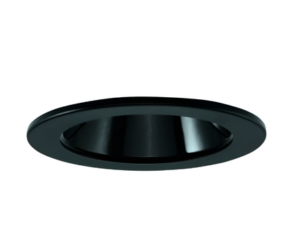 Elco Lighting E410C16SDBB-F 4″ LED Light Engine with Reflector Trim - 9.6W-18W - 1600 lm - Sunset - 38° Beam - Black