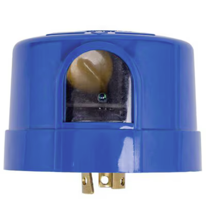 Eiko EK4536 3-pin Nema Twist-lock Premium Photocell EK4536, 120-277V, 6A