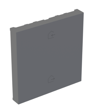Legrand WNAL33CKITM1 Adorne Smart Home/Away Switch Color Change Kit, Magnesium Finish