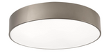 AFX Lighting BAYF24LAJUDSN-MS Bailey 24 Inch LED CCT Flush Mount In Satin Nickel With White Acrylic Diffuser and Motion Sensor