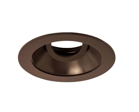 Elco Lighting EKCL4111BZ Pex™ 4" Round Adjustable Reflector with Clear Glass Lens - All Bronze