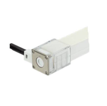 American Lighting NFPROV-CONKIT-NS-2PIN-SIDL 36” Pro-V No-Screw Power Feed (2-Pin) – Side Left w/End Cap