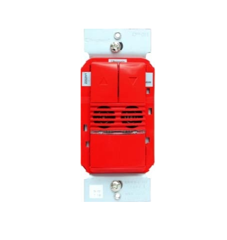 Wattstopper DW-311-R 0-10V Dual Tech. Wall Switch Occupancy Sensor 120/277V Red