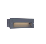 Westgate STP-8X3-MCTP-GY Commercial Large Wall/Step Lights with adjustable CCT - 35K/40K/50K - 10W/15W - 31LM/W - Gray Finish