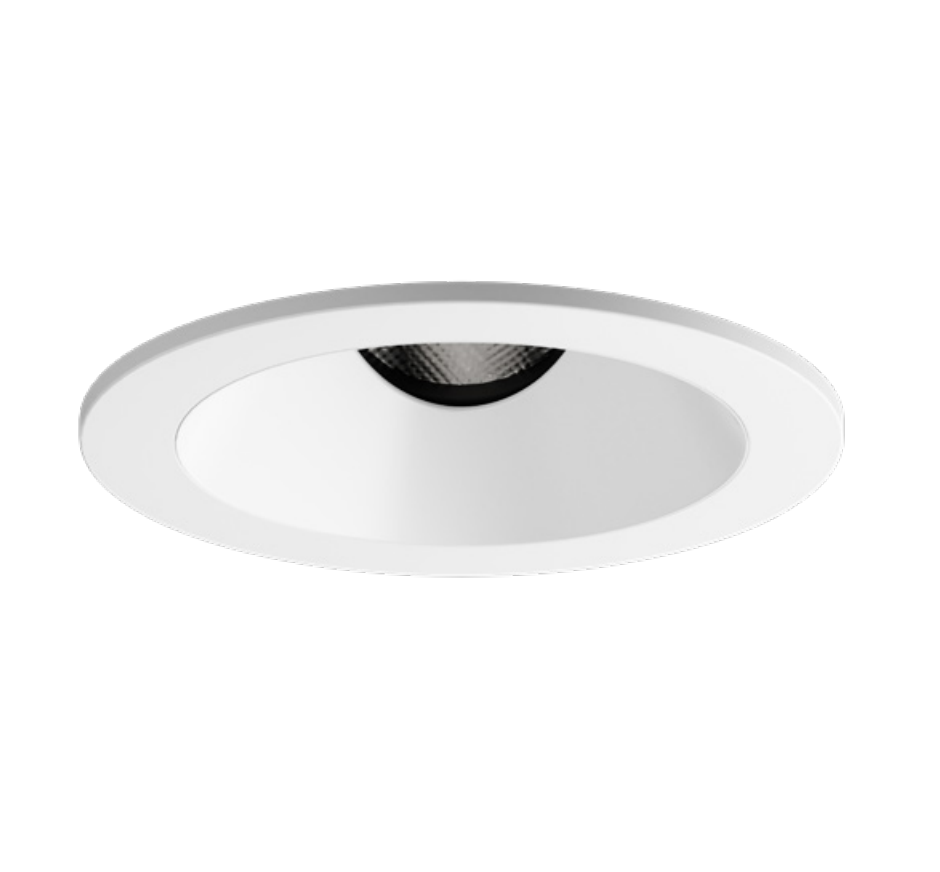 Visual Comfort Architectural ENCL2RLA-WD31C – Entra CL 2" Round Flangeless LED Downlight, Adjustable, Warm Dim, Champagne Reflector