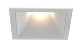 Eurofase Lighting OSC4ST02RF012635WCL 3-in 26W Oscar LED With Trim, Square, Downlight, Wide, 120V-277V, 3500K, WHT/BLK, Clear