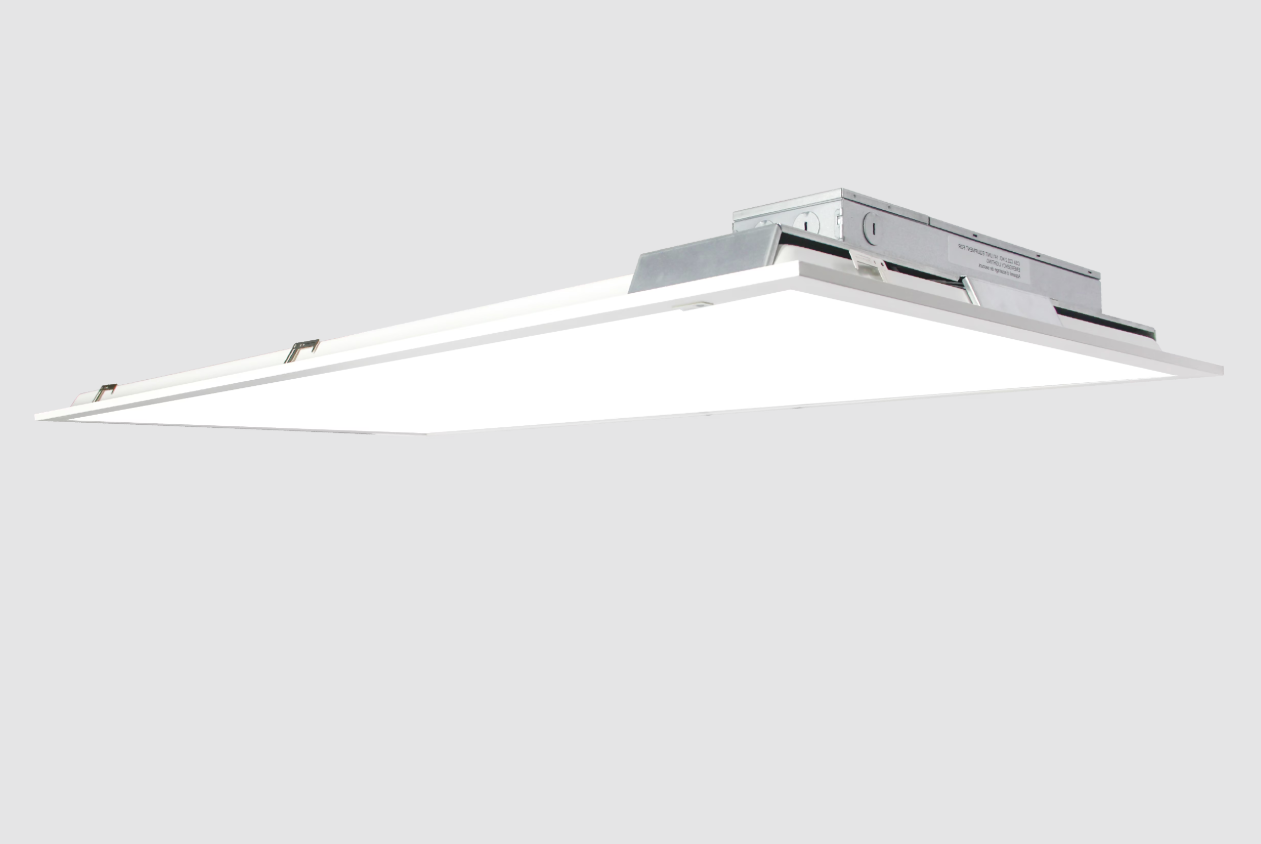 Eiko FPH3-2450GPS-1-EB Flat Panel Hybrid, 2x4, 50/40/30W, 3500/4000/5000K, 100-277V, Dimmable, Emergency Battery