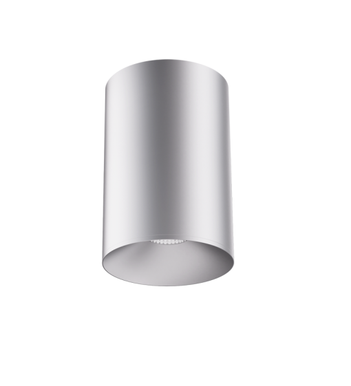 Elco Lighting E42FS-1230-FC 4″ Koto Sylo™ Focus Module Surface Mount LED – 12.5W, 1250 Lumens, 3000K Warm White, Triac/ELV , 18°-50° Adjustable Beam, CRI 95, 120V, cUL Damp Rated, Silver