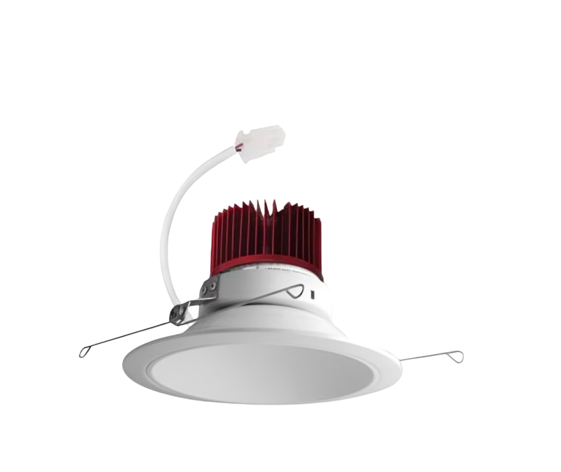 Elco Lighting E610C1627W2 6" LED Light Engine with Reflector Trim - 18W - 1600 lm - 2700K - 60° - All White