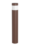 Westgate BOL-42-R-C-F-MCTP-BR 42" Round Flat Top Bollard LED, Selectable Wattage, Multi-Color Temperature, Voltage 120-277VAC, Bronze Finish