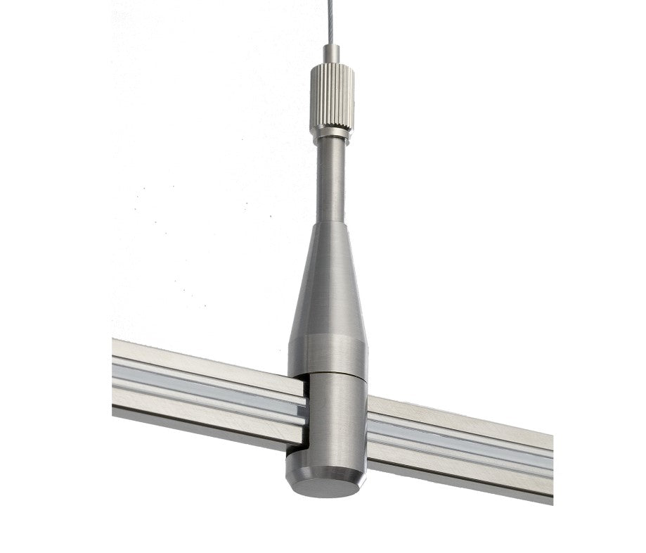 Visual Comfort Architectural 700MOSADJR Modern 144" Monorail Adjustable Standoff - Finish: Aged Brass