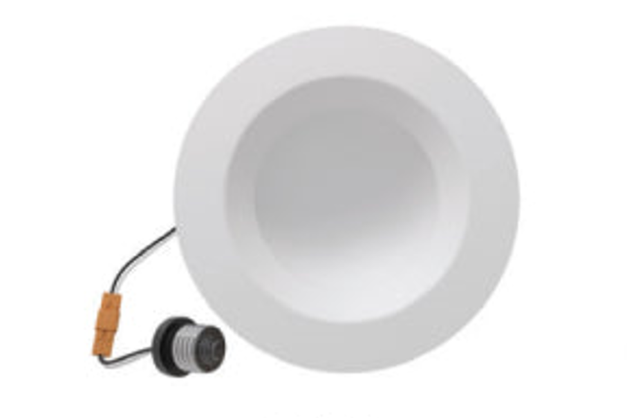 Visual Comfort Architectural EDIF6RRF9301W Reflections 6" LED Retrofit Indirect Downlight, Flanged - White Finish - 684 Lumens, 9W - 3000K - Sky Dome