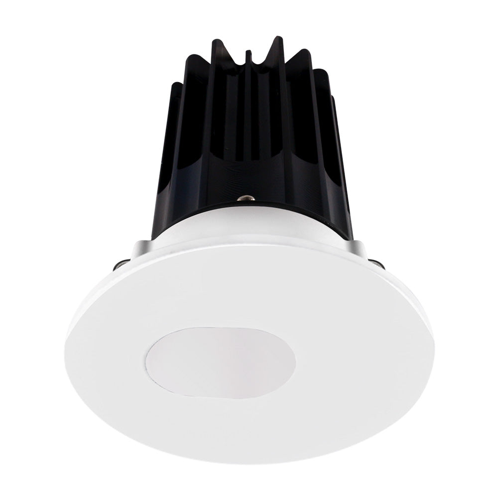 Lotus LED Lights LED-2-S15W-3018K-2RRWH-2RSA-24D 2" Recessed LED 15W High Output Designer Series With Beam Angel 24°, 800 Lumens, Dim to Warm 30-18K , White Reflector and Slot Aperture Trim