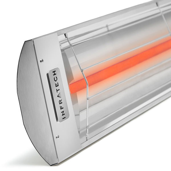 Infratech C-2527-SS 39” Single Element Electric Patio Heater - 2500 Watt - 277 Volt