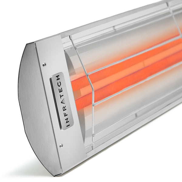 Infratech CD-3024-SS 33” Dual Element Electric Patio Heater - 3000 Watt - 240 Volt