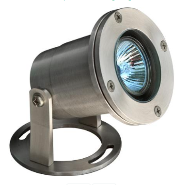 Dabmar Lighting LV323-L3-27K-SS316 Stainless 316 Underwater Light GU5.3 LED, Voltage 12V, Wattage 3W, Color Temperature 2700K, Stainless Steel 316 Finish