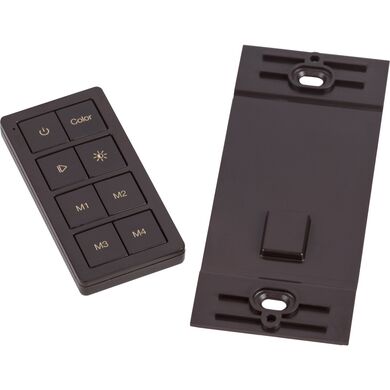 Task Lighting T-C-RGBWC-RF-BR Multi-Color RGB Radio Frequency Wireless 1 Zone LED Controller, Brown