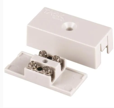 Task Lighting T-JB-W Wire Junction Box, Plastic Housing, White Finish