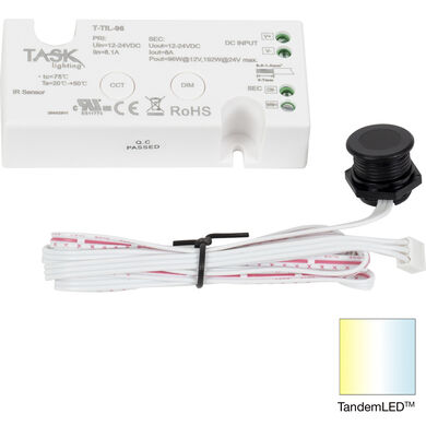 Task Lighting T-TIL-96 96-Watt 2-Button Tunable-White Wired Dimmer/Temperature Controller