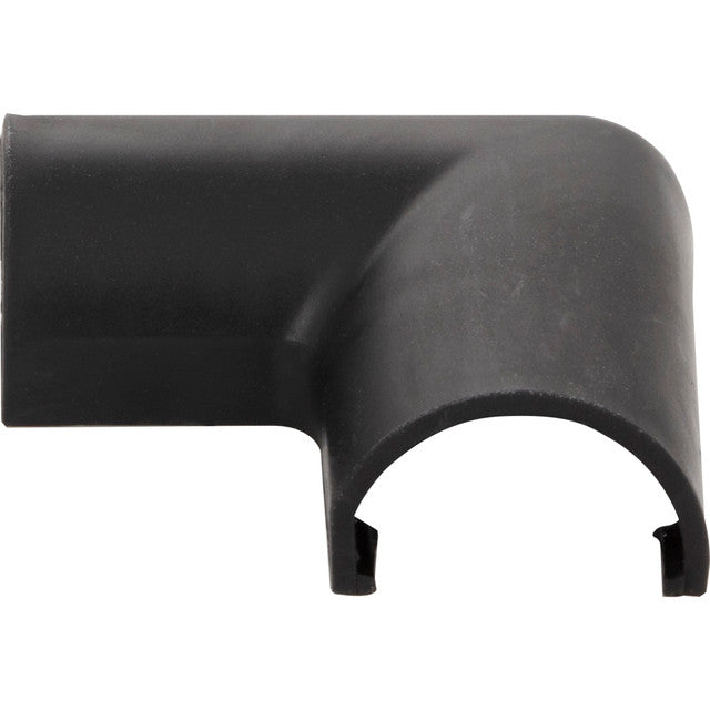 Task Lighting T-WM-EC-BK Elbow Connector for Plastic Wire Manager, Black Finish