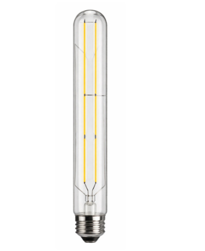 Westgate T10-12-6W-27K LED T10 Filament Lamp, 120V, Watt 6W, Lumens 780lm, 3CCT 2700K/3000K/4000K