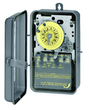 Intermatic T1471BR T1400 Mechanical Timer Switch, 24 hr Setting, 125 VAC, 5 hp, 4NO 4PST Contact, 4 Poles