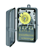 Intermatic T1472BR T1400 Mechanical Timer Switch, 24 hr Setting, 208 to 277 VAC, 5 hp, 4NO 4PST Contact, 4 Poles