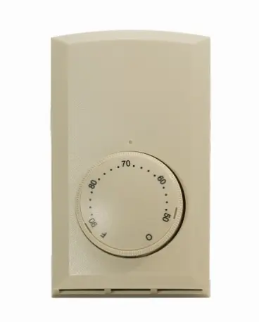 Cadet T522-A Double Pole Wall Mount Thermostat, Non-Programmable, 22 Amp, Almond
