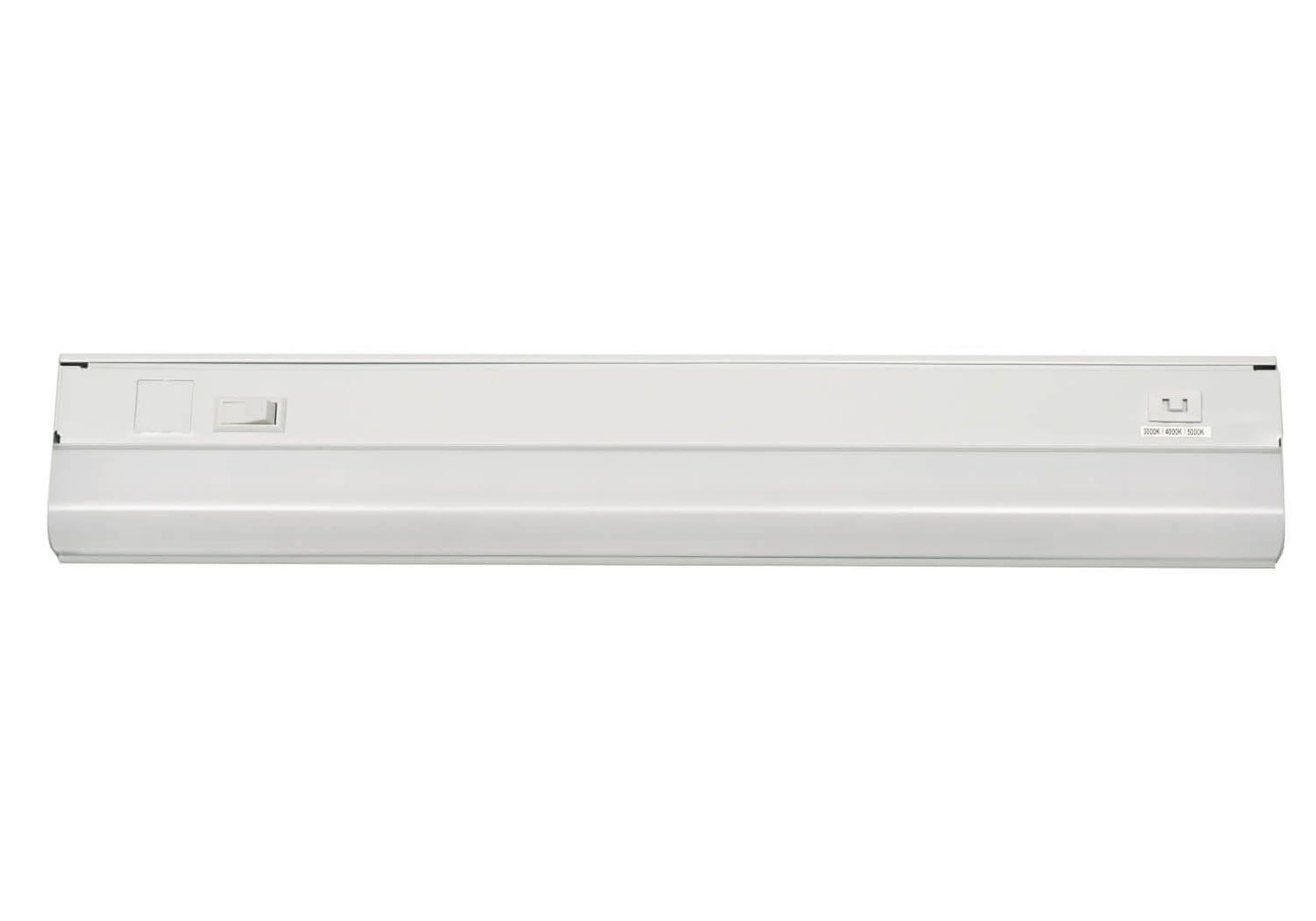 AFX Lighting T5L2-18LAJWH 18 Inch LED CCT Under Cabinet Light In White With White Polycarbonate Diffuser
