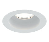 Eurofase TGO1RT02RF1535FCL 15W Round Tango LED With Trim - Recessed Fixed - 3500K - 120V/2777 - (F) Wide Flood 50° - (CL) Clear - White