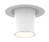 Eurofase TGO1RT01PD1527 15W Tango LED With Trim - Pull Down - 2700K - 120V/2777 - (W) Wide 38° - (CL) Clear - Black