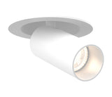 Eurofase TGO1RT02ST1535 15W Round Tango LED With Trim - Spot Light - 3500K - 120V/2777 - (N) Narrow 15° - (CL) Clear - White