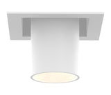 Eurofase TGO1ST01PD1535 15W Square Tango LED With Trim - Pull Down - 3500K - 120V/2777 - (W) Wide 30° - (CL) Clear - Black