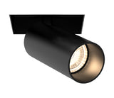 Eurofase TGO1STL01ST1535 15W Square Tango LED Without Trim - Spot Light - 3500K - 120V/2777 - (N) Narrow 15° - (CL) Clear - Black