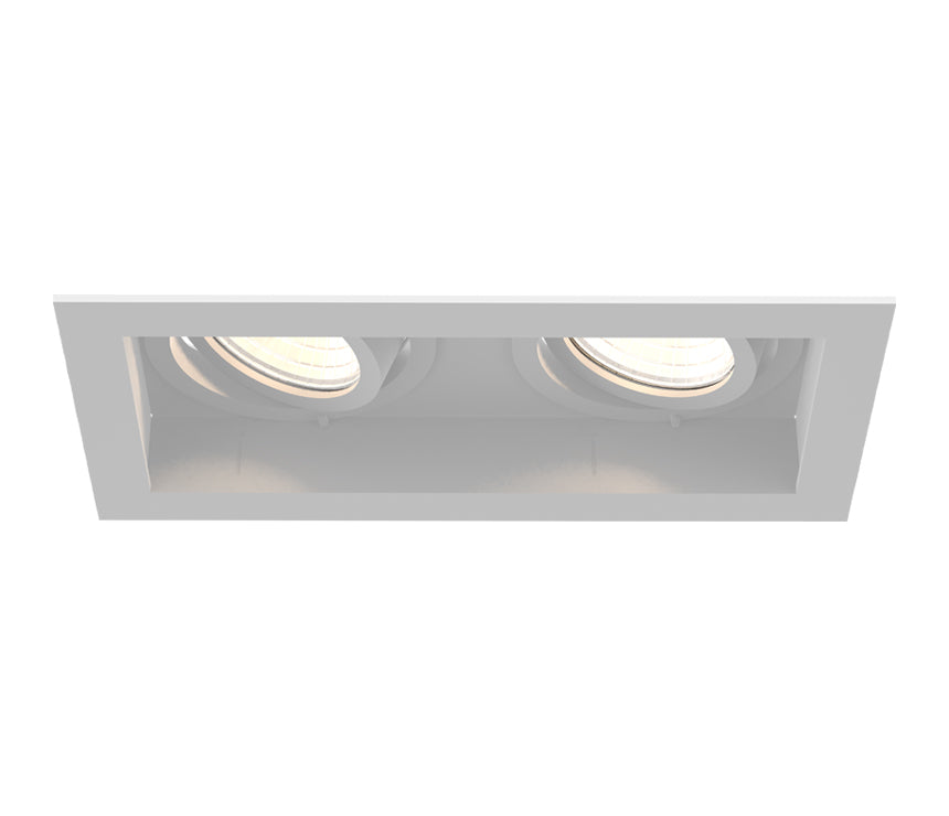 Tango Led Eurofase TGO2T02RGRG1530WCL 30W Square Tango LED Recessed Gimbal With ...