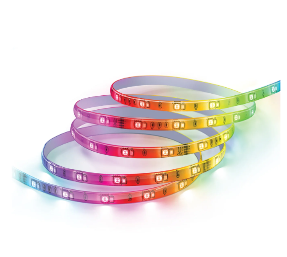 Feit Electric TAPE192/RGBW/AG/RP 16 ft. RGBW LED Smart Wi-Fi Strip Light Color Temperature 3500K , Wattage 10W, Voltage 120-240V Pack 1