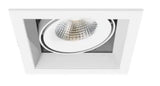 Eurofase Lighting TE131LED-35-2-22 7-in 26W LED Recessed Downlight, Flood, Dim, 120V, 2500 lm, 3500K, White Finish